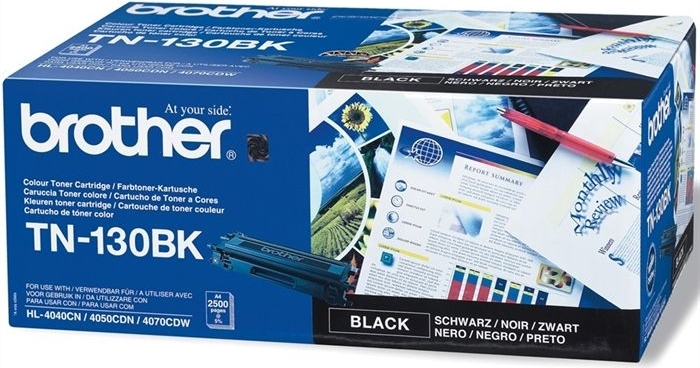 BROTHER Toner Original Black pentru MFC-9440|9450|9840|9040|HL-4070|4040|4050, 2.5K, TN130BK