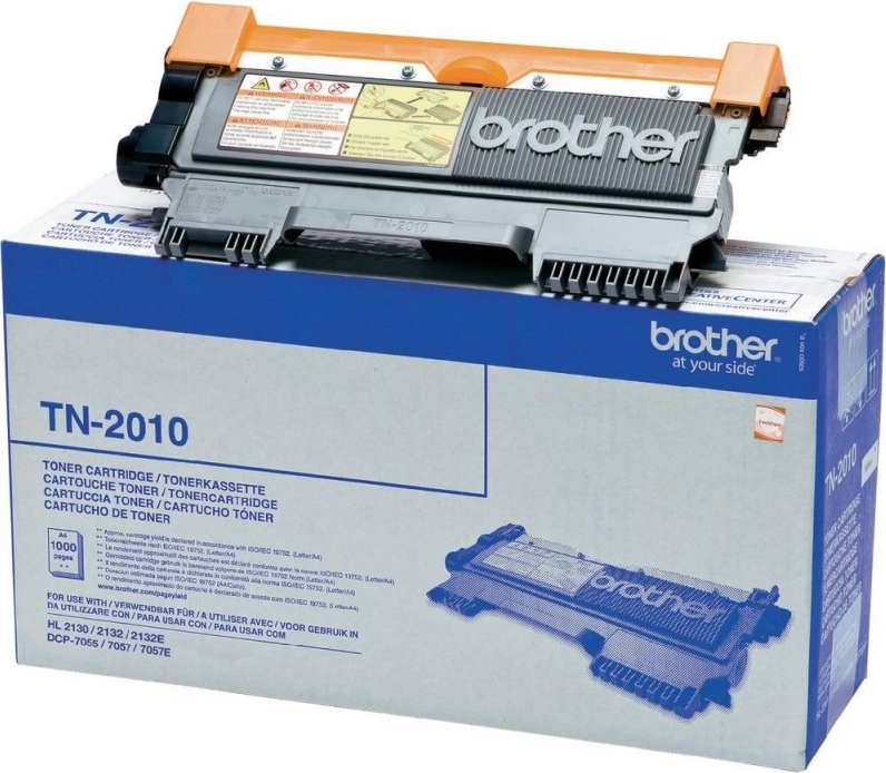 BROTHER Toner Original Black pentru HL-2130|2135|DCP-7055|7057, 1K, TN2010