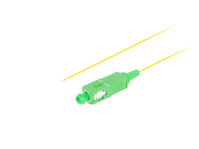 Lanberg Pigtail fibra SM SC/APC easy-strip 9/125 G657A1 2 m galben, FP-SCAP-SE11-0020-YE