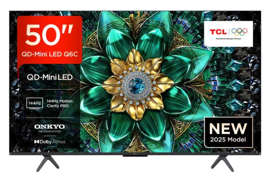 TCL Mini LED TV 4K 50(126 cm), 50Q6C
