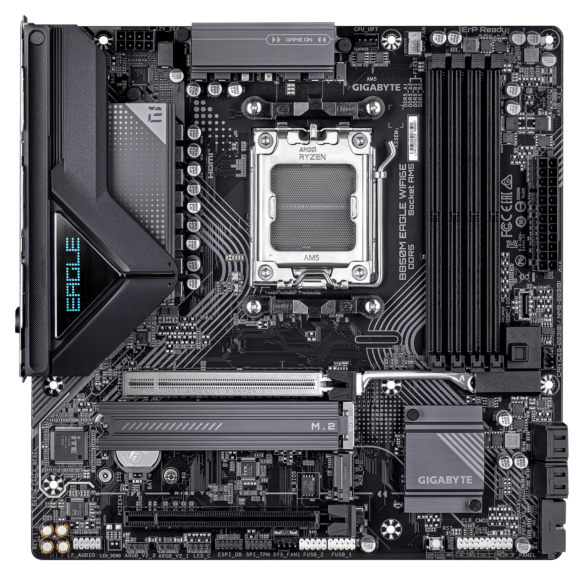 Gigabyte B850M EAGLE WIFI6E, B850M EAGLE WF6E - imagine 2