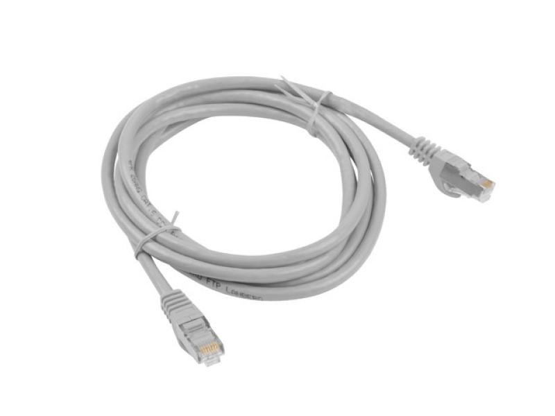 LANBERG PATCHCORD CAT.6 FTP 3M GREY FLUKE PASSED, PCF6-10CC-0300-S