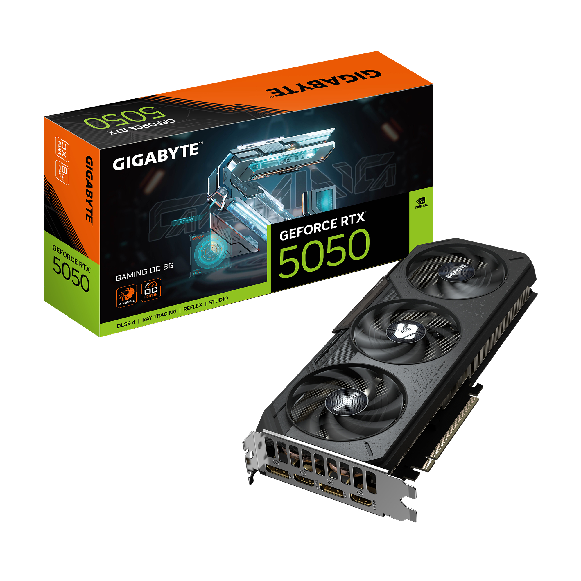Gigabyte VGA RTX 5050 GAMING OC 8GB, GV-N5050GAMING OC-8GD