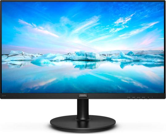 Philips Monitor 21.5" VA FHD 1920x1080 75Hz 4ms FlickerFree Boxe 2Wx2 VGA HDMI, 221V8A/00