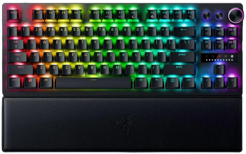RAZER Tastatura Mecanica Gaming Huntsman V3 Pro Tenkeyless, RGB, USB, negru, RZ03-04980100-R3M1 - imagine 2