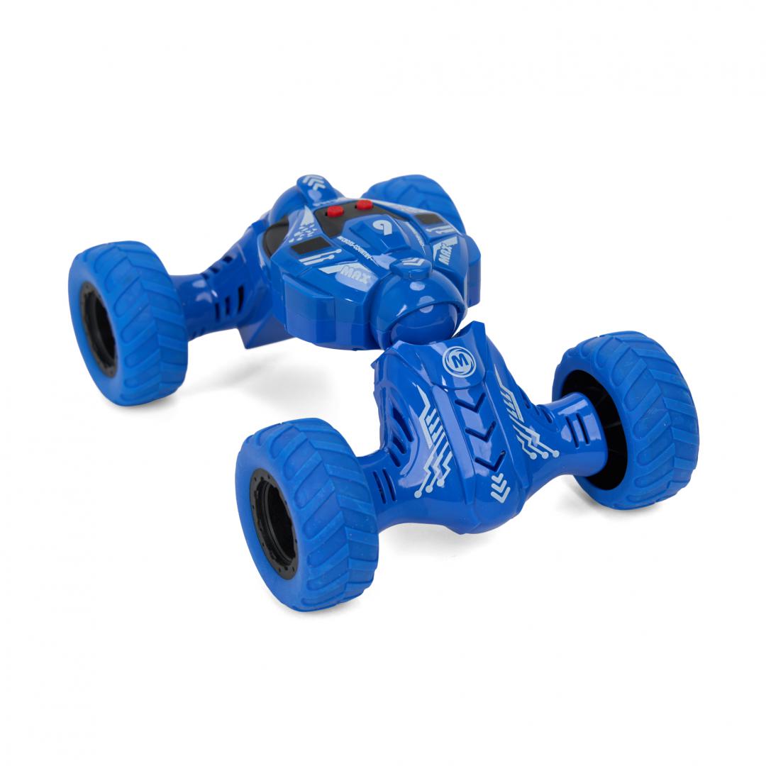 MomKi MASINA OFF-ROAD CU LUMINI SI SUNETE, ALBASTRU, MOMKI1189-31ABS - imagine 4