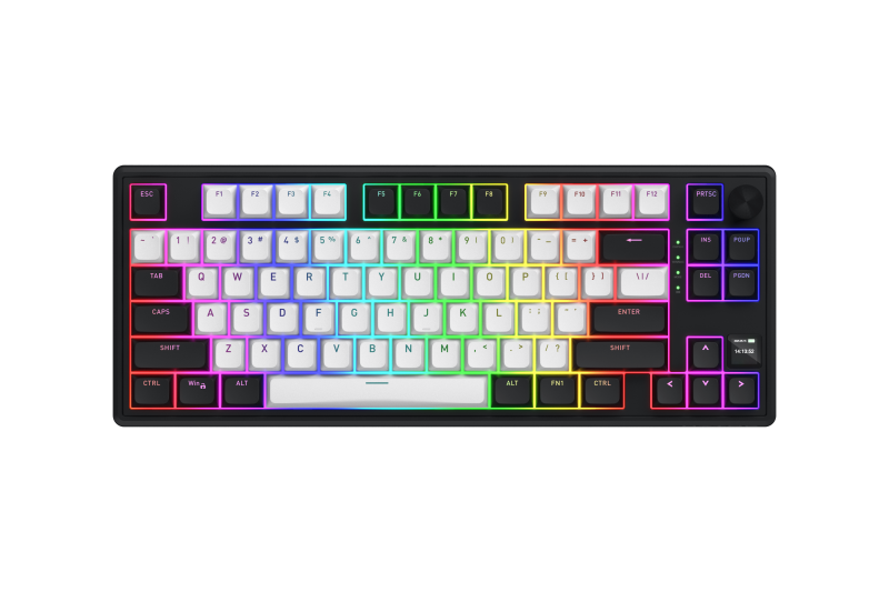 HATOR Tastatura Mecanica Gaming Skyfall 80 MAG ULTIMA 8K wireless, RGB, Wireless, negru, HTK3880