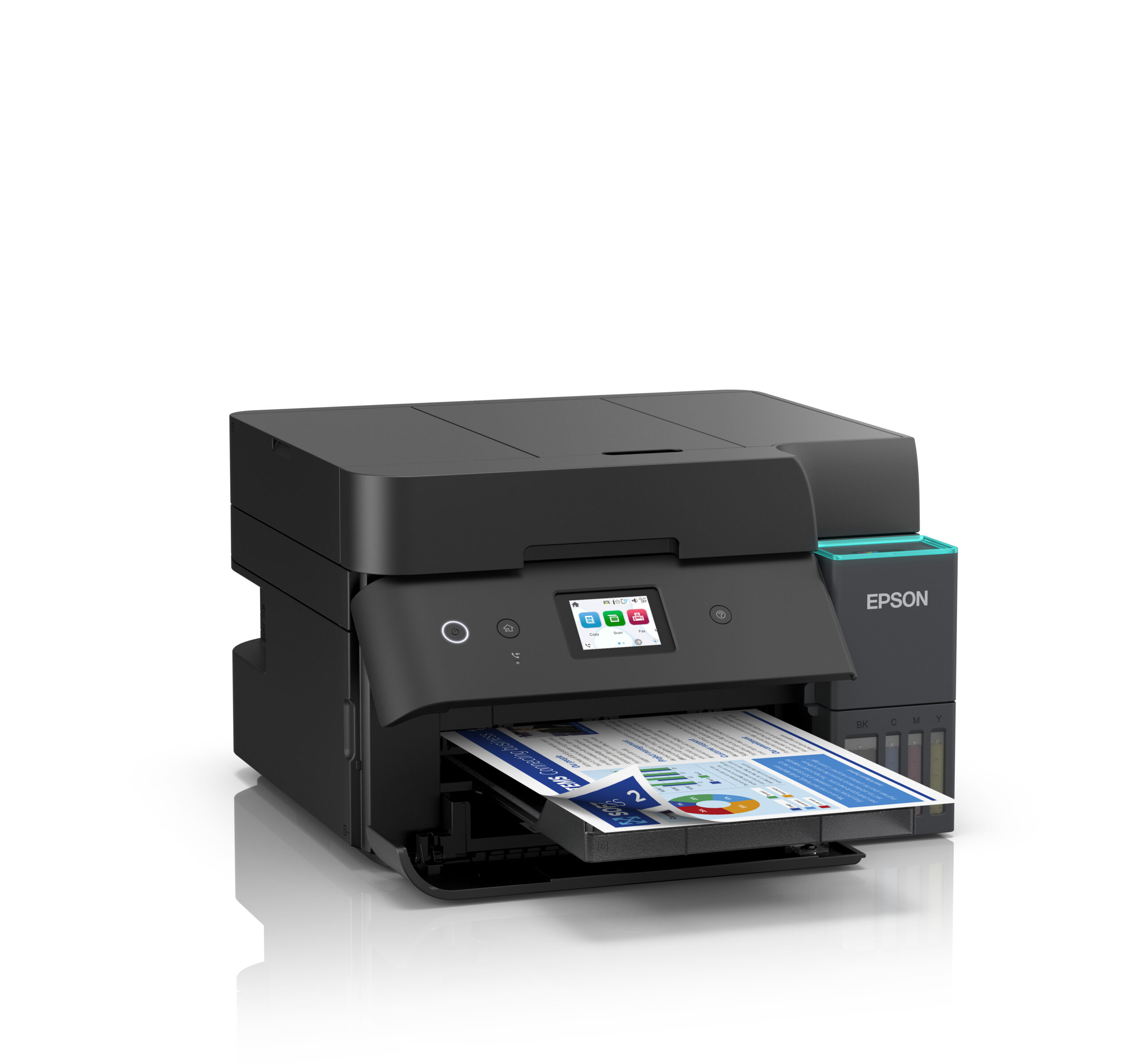 Epson Multifunctional Inkjet CISS Color L6390, A4, Impr|Scan|Cop|Fax,35 ppm mono,23 ppm, C11CL40405 - imagine 4