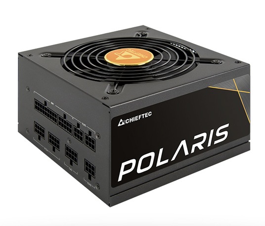 CHIEFTEC SURSA Polaris 750 W, modulara, certificare 80 Plus Gold, ventilator 120 mm x 1, PPS-750FC