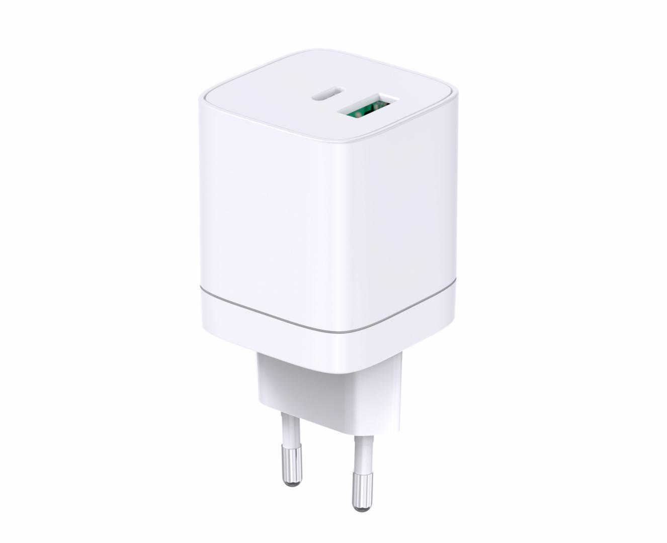 SERIOUX INCARCATOR 45W USB-C & USB-A de perete, USB-C: 5V/3A, 9V/3A, 12V/3A, 15V/3A, SRXA-WC34