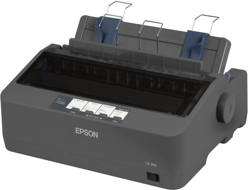 EPSON Imprimanta matriceala mono LX-350, dimensiune A4, numar ace: 9 pini, viteza 15cpi, C11CC24031 - imagine 2