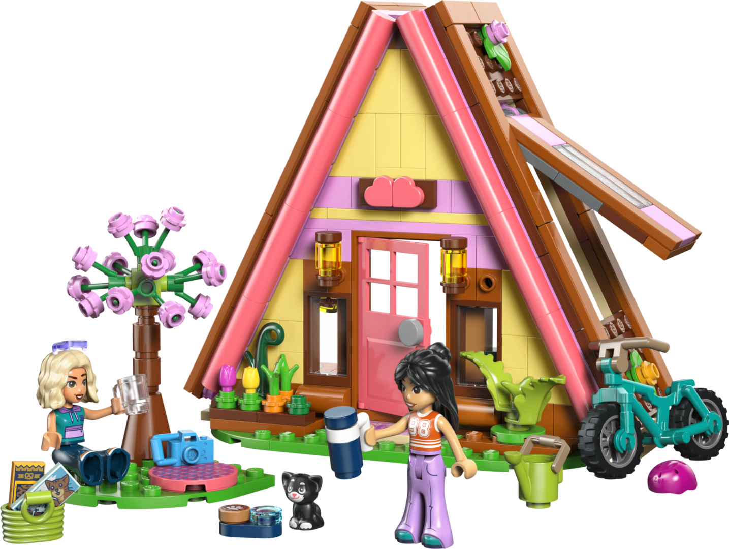 LEGO GLAMPING LA CABANA, LEGO42682 - imagine 4
