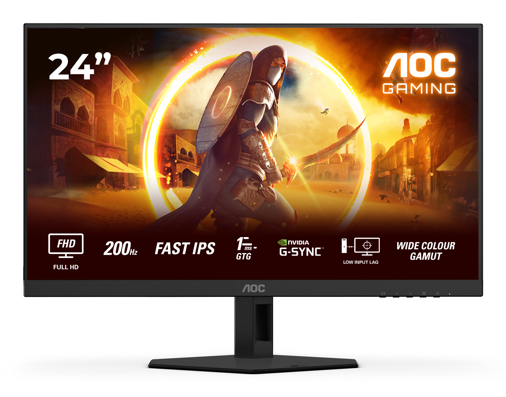 AOC Monitor 23.8", 24G4HRE