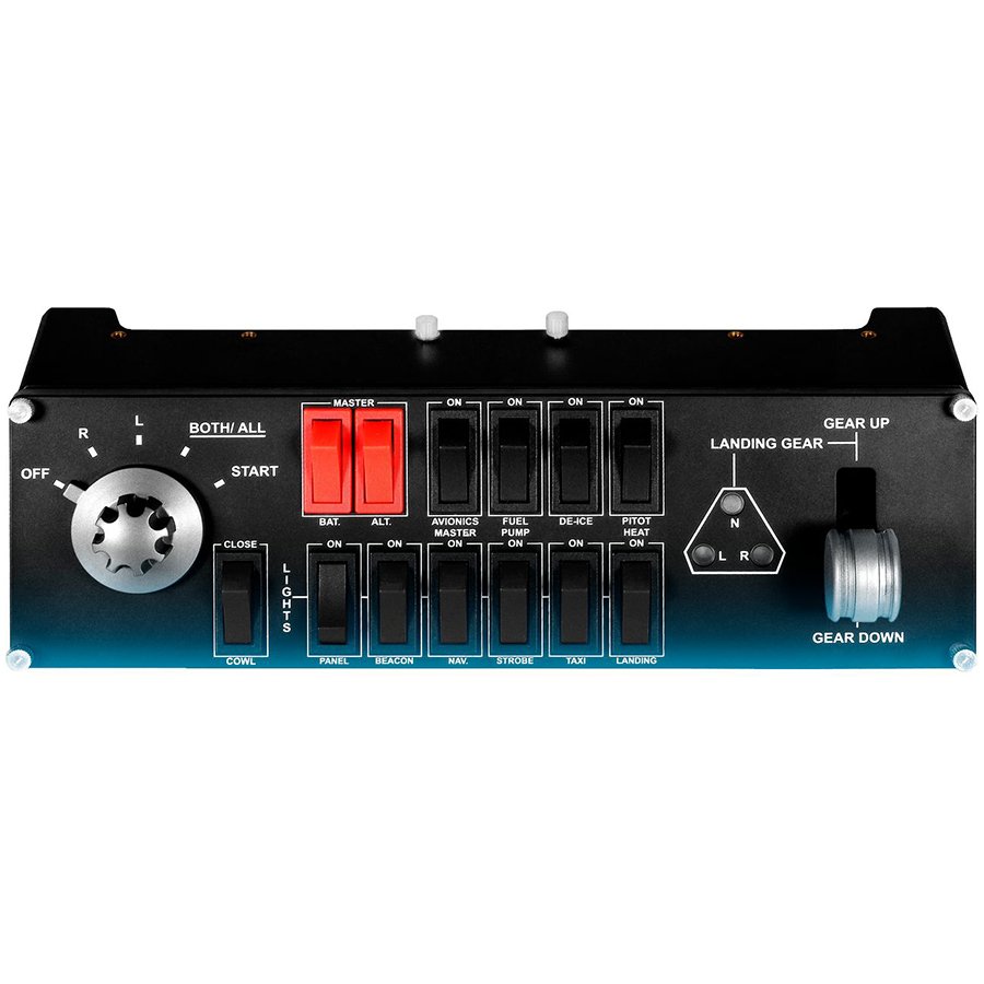 Logitech G Saitek PRO Flight Switch Panel - USB, 945-000012