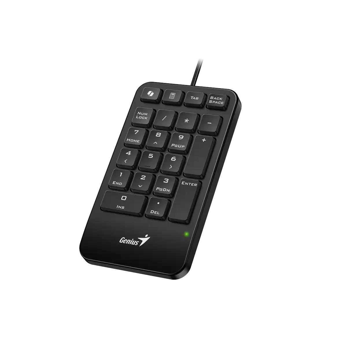 Genius TASTATURA numerica NumPad 125, cu fir USB-A, 19 taste, silentioasa, tasta, 31300019400