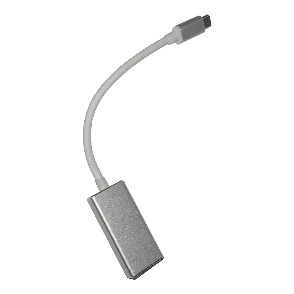 SPACER CABLU video, adaptor USB 3.1 Type-C (T) la DisplayPort (M), 15cm, rezolutie, SP-CM-DPF-01
