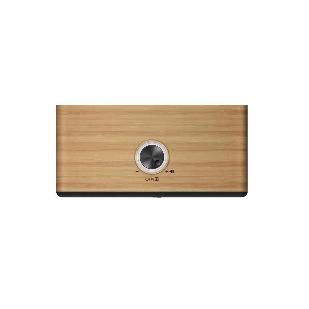 Genius BOXA cu fir "SP-HF505BT" 20W RMS, Bluetooth 5.3, AUX in, Jack 3.5mm, pine wood, 31730056401 - imagine 3