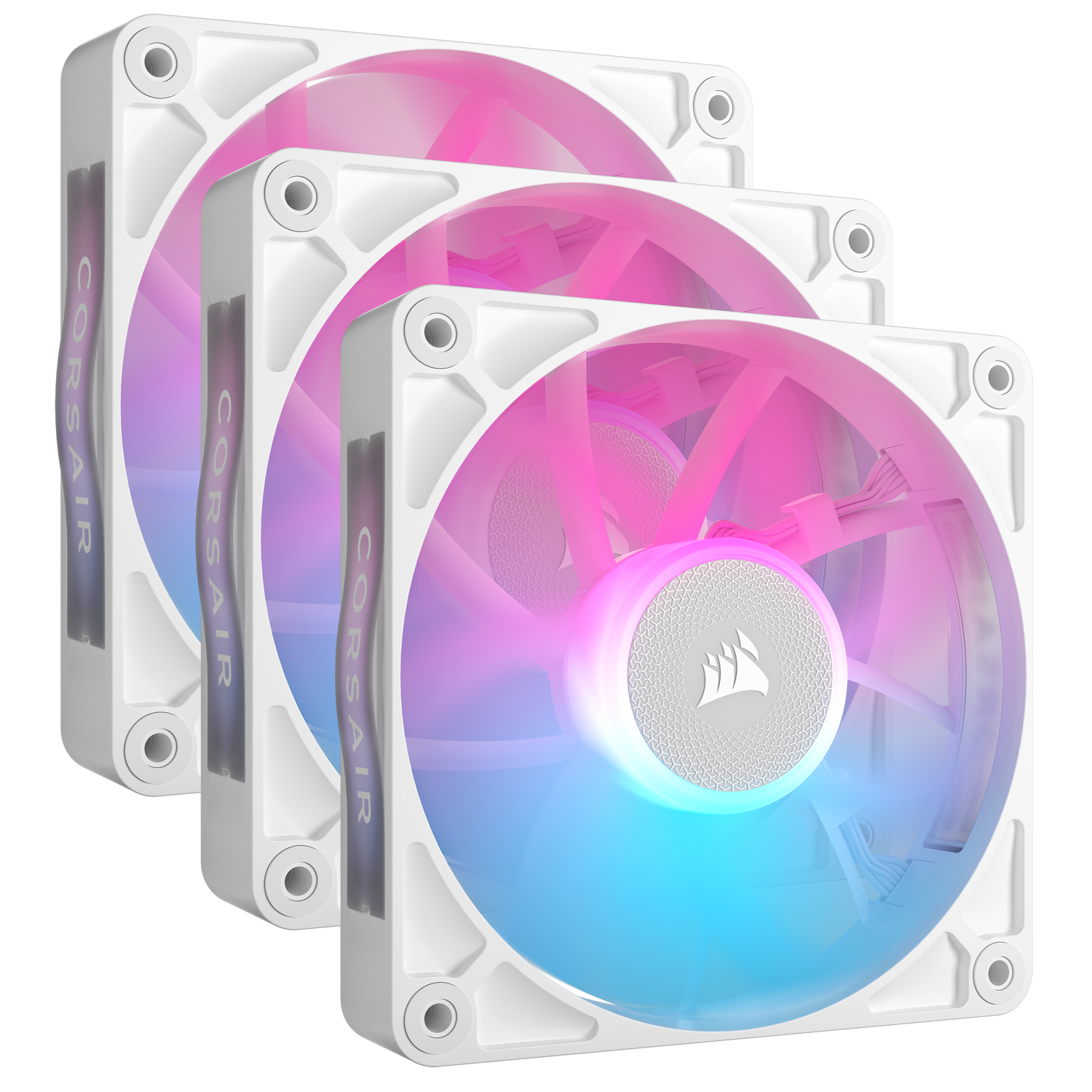 Corsair VENTILATOR iCUE LINK RX120 3x120mm RGB ALB, 0.400-2100 RPM +/- 10%, 10.5-74.2, CO-9051022-WW