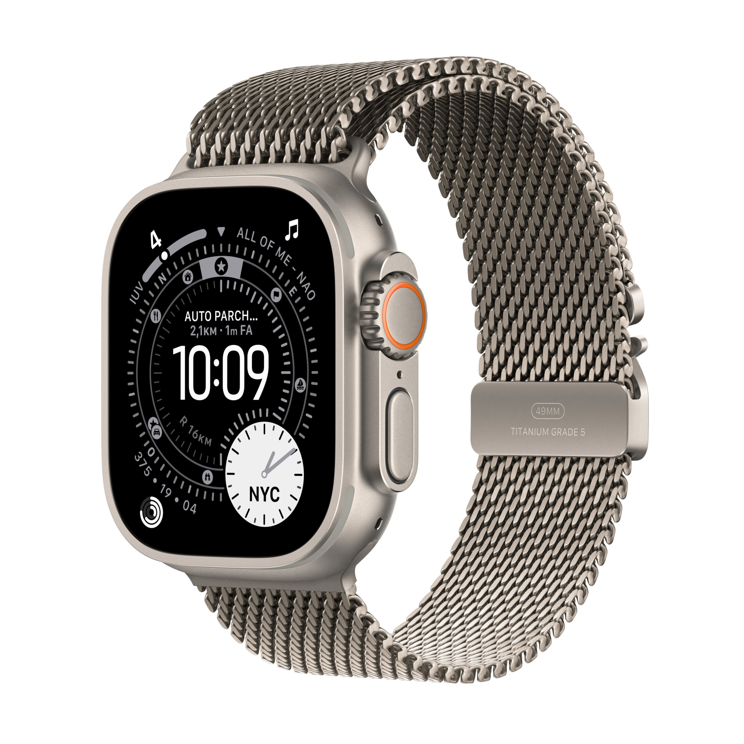Apple AW U3 49 Nat Titan Milanese Small, MEWW4QP/A