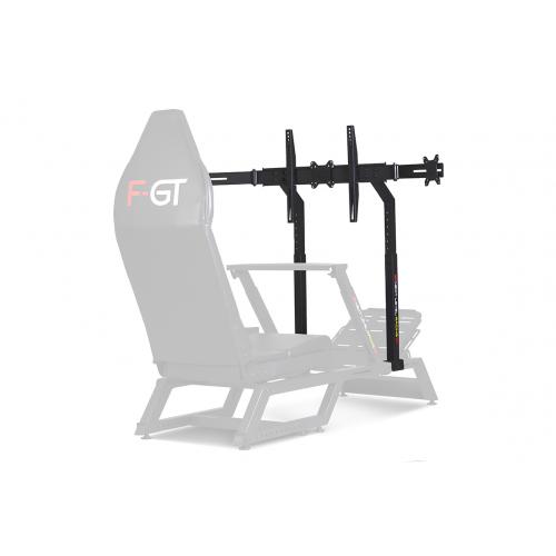 Next Level Racing SUPORT MONITOR/ TV F-GT Cockpit Monitor Stand Matte Black for 1or3, NLR-A006