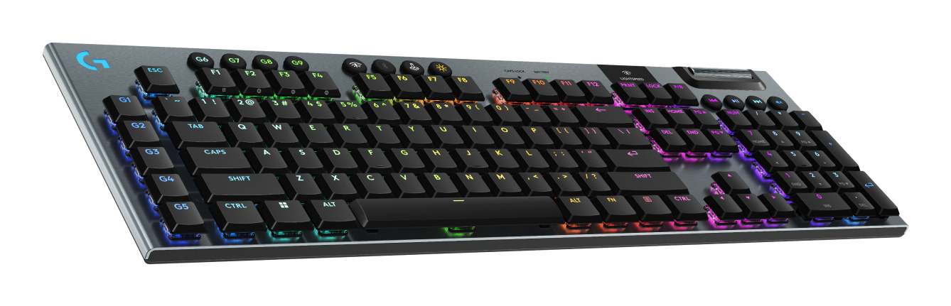 Logitech G915 X LIGHTSPEED Wireless Gaming Keyboard - BLACK - US INTL - 2.4GHZ/BT, 920-012709 - imagine 3