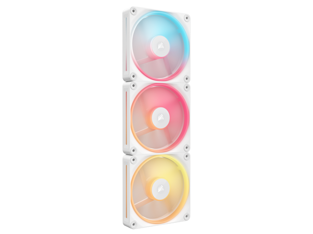 Corsair Ventilatoare CR iCUE LINK LX120-R RGB WH, CO-9051054-WW - imagine 2