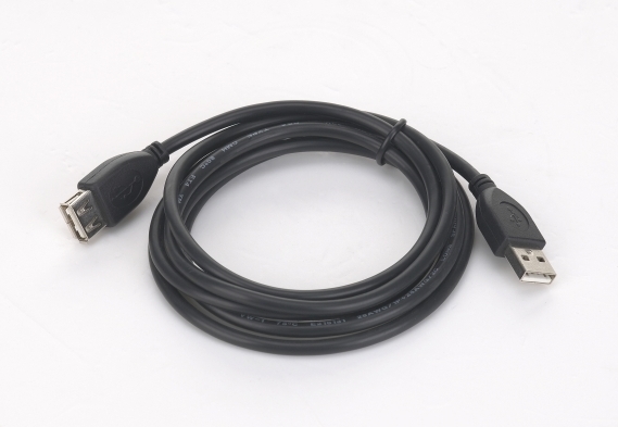 Gembird CABLU USB prelungitor, USB 2.0 (T) la USB 2.0 (M), 3m, conectori auriti, CCP-USB2-AMAF-10