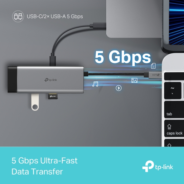 Tp-Link DOCKING STATION, UH5020C - imagine 7