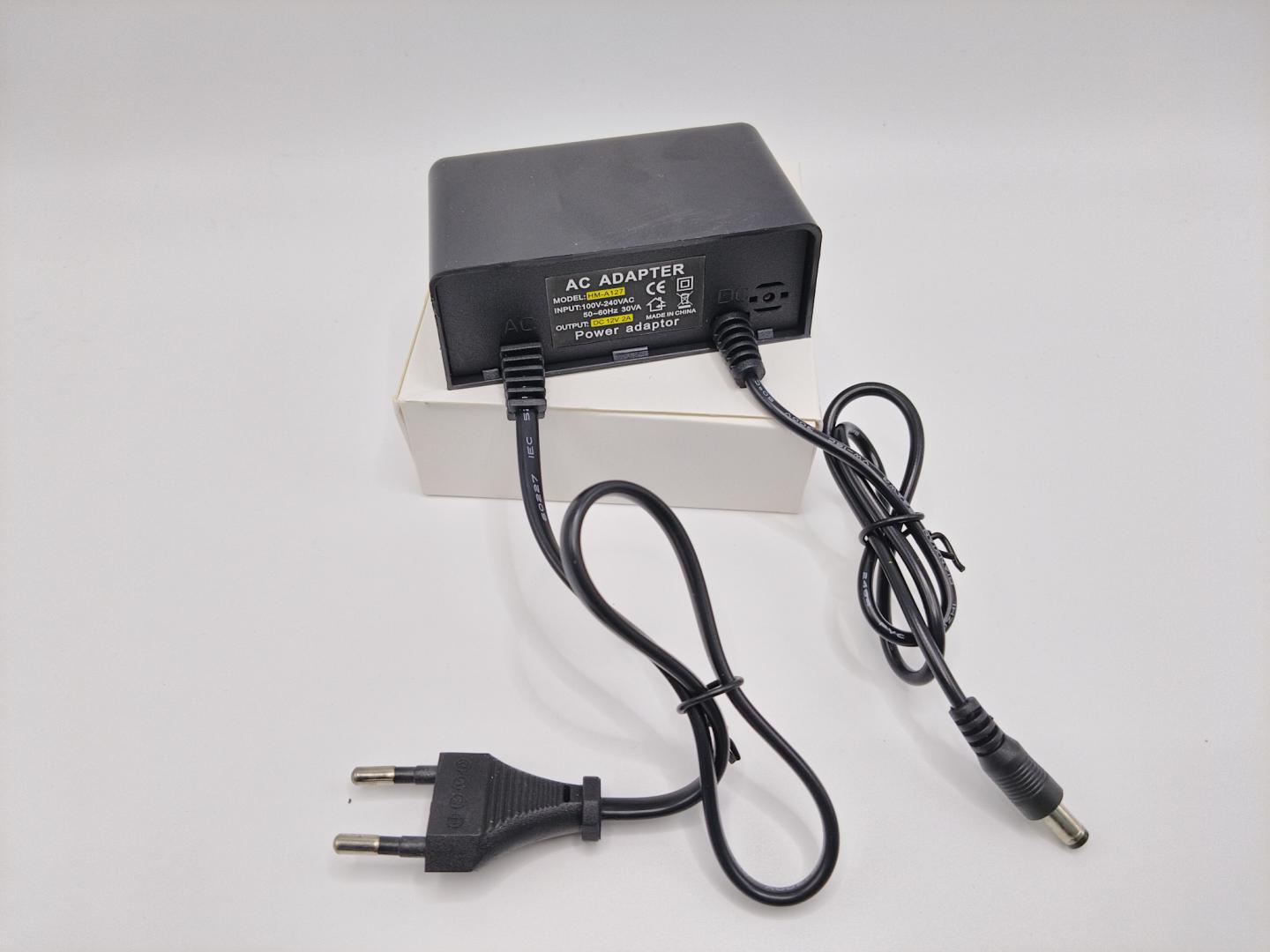 OTHER ALIMENTATOR CAMERE 12V 2A, EU standard plug, HM-A127 12V 2A