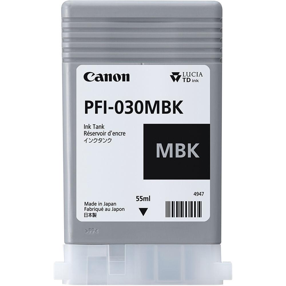 Canon Cartus Cerneala Original Black, PFI-030MBK pentru TM-240|TM-340, 55ml, 3488C001AA