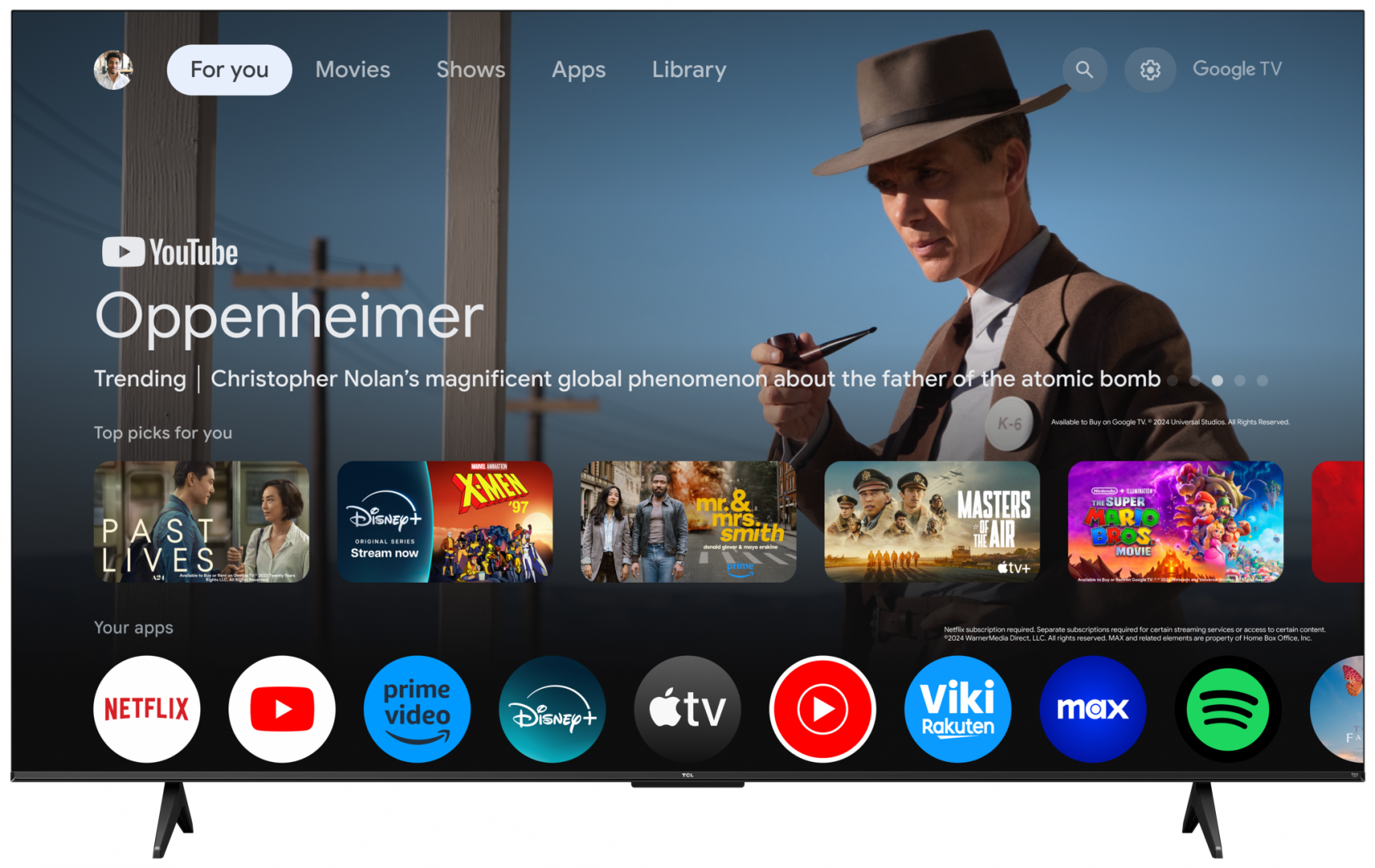 TCL Televizor QLED, 189 cm, Smart Google TV, 4K, 75T69C - imagine 3