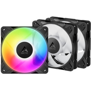 Arctic Set 3 ventilatoare P12 Pro A-RGB - 3 Pack, 120mm, 600 - 3000 RPM, FDB, 77 cfm, ACFAN00310A