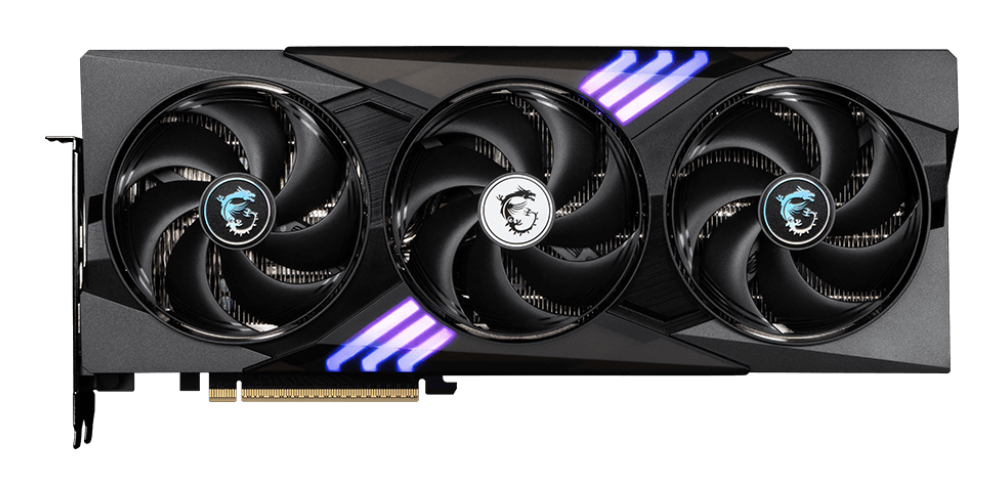 MSI Placa video, GDDR7, 192-bit, Negru, GeForce RTX 5070 12G GAMING TRIO OC - imagine 2