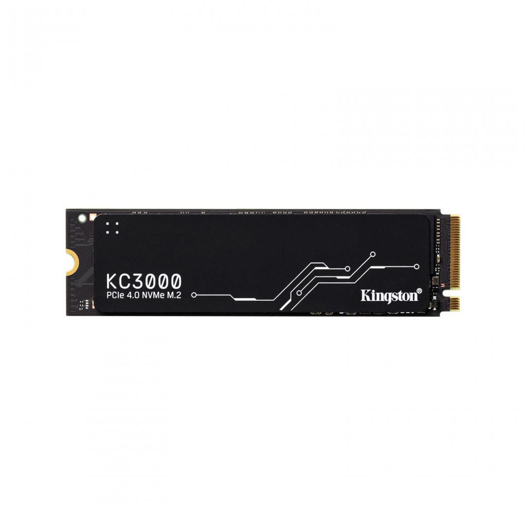 Kingston SSD KC3000, 2TB, M.2, PCIe Gen4.0 x4, 3D TLC Nand, R/W: 7000/7000 MB/s, SKC3000D/2048G