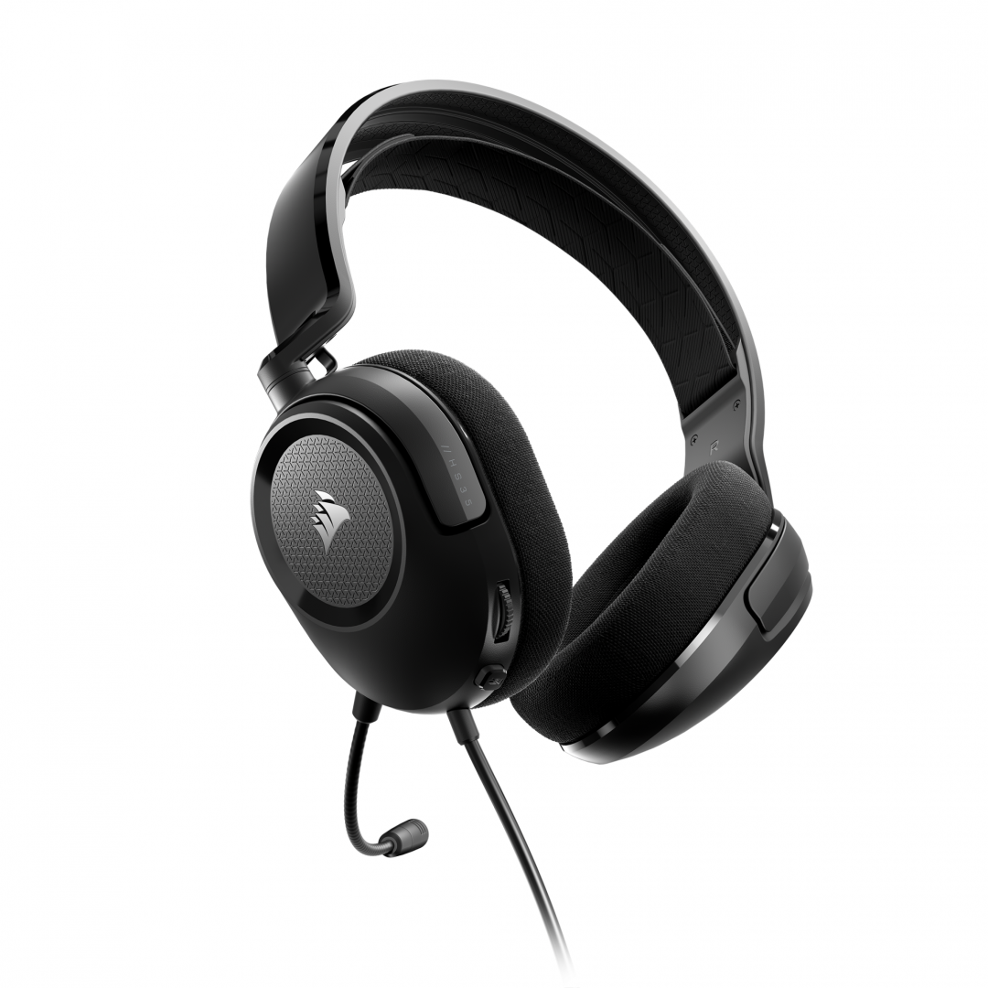 Corsair Headset HS35 V2 BLACK, CA-9011377-EU - imagine 2