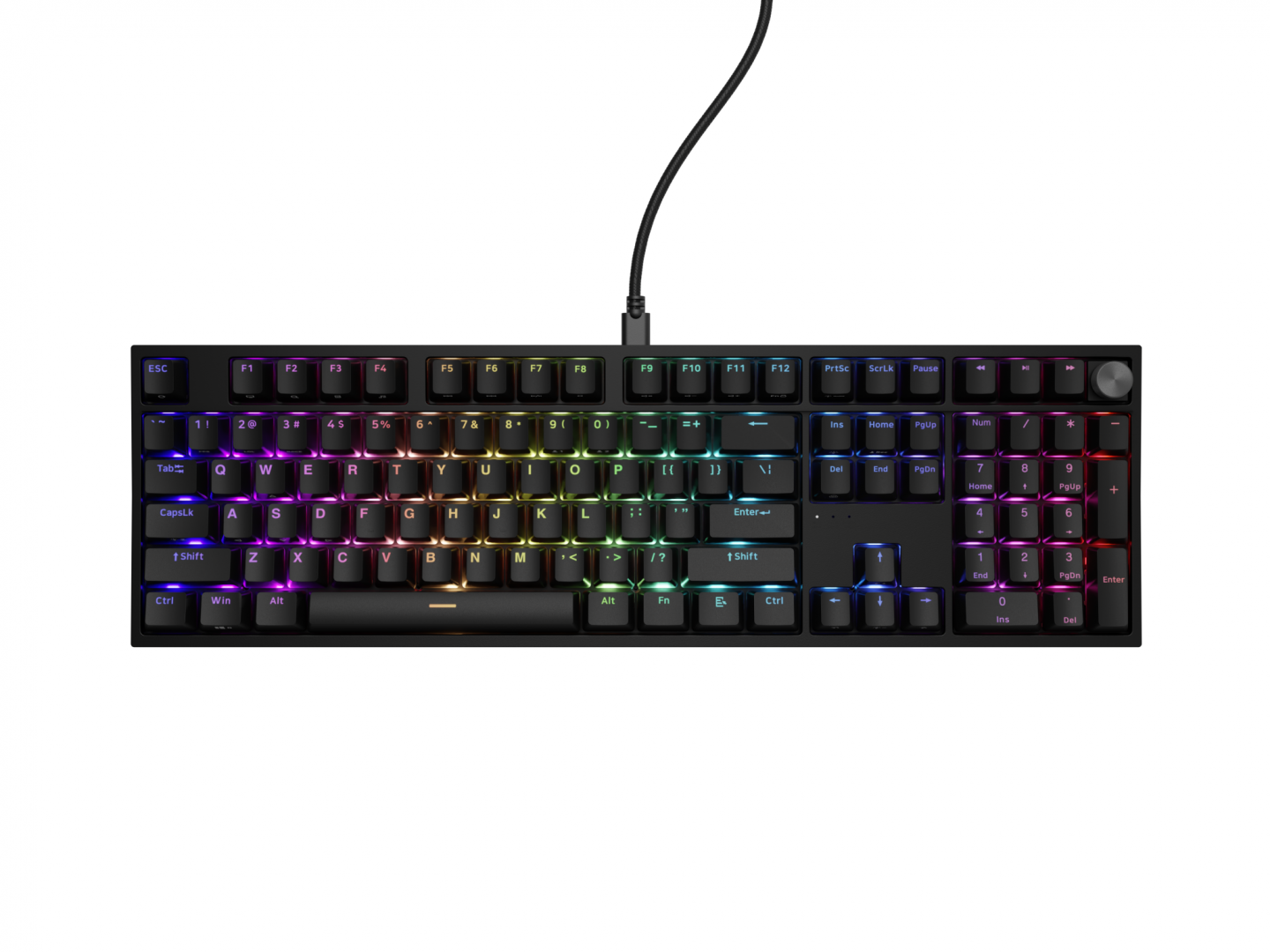 GENESIS Tastatura Mecanica Gaming Thor 404, RGB, USB, negru, NKG-2298 - imagine 2