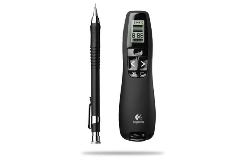 LOGITECH Presenter video R800 - Wireless, LCD timer, laser pointer, 910-001353