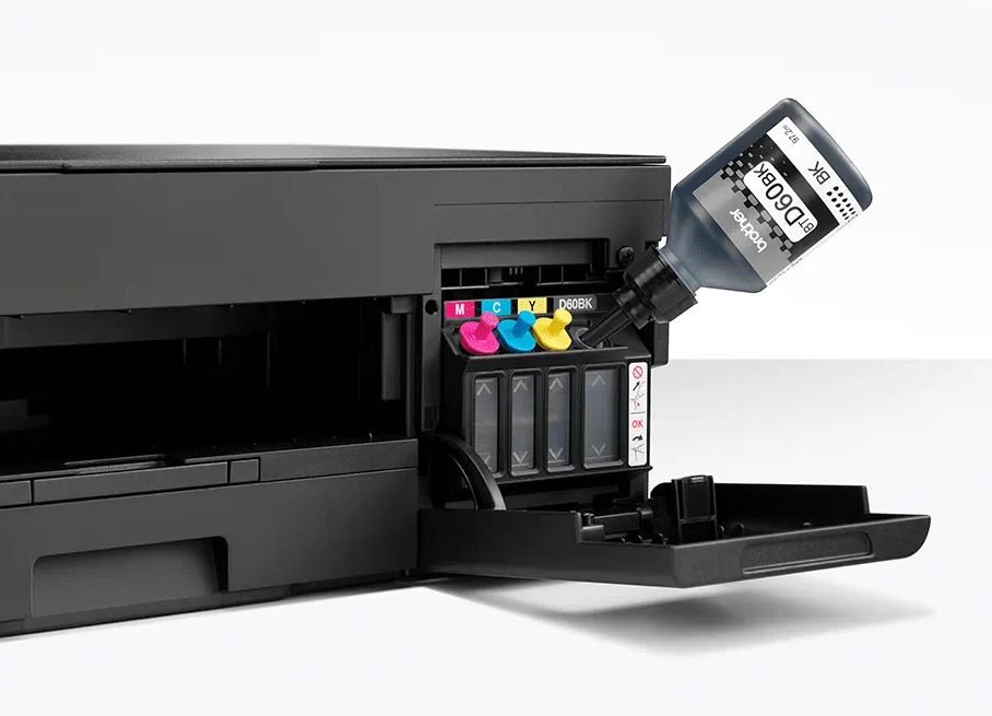 BROTHER Multifunctional Inkjet CISS Color DCP-T420W, A4,Impr|Scan|Cop,Vit de Print, DCPT420WYJ1 - imagine 3