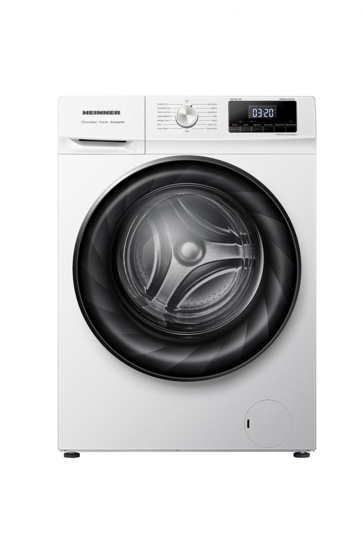 HEINNER Masina de spalat rufe cu uscator, 10/6 kg, 1400 RPM, Clasa: A, Alb, HWDM-H10614A