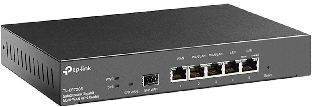 TP-LINK Router, Standarde si protocoale: IEEE 802.3, 802.3u, 802.3ab, interfata: 1x Fixed, TL-ER7206