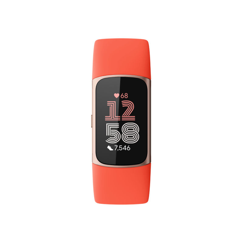 GOOGLE Bratara fitness Fitbit Charge 6 Coral, GA05184-EU