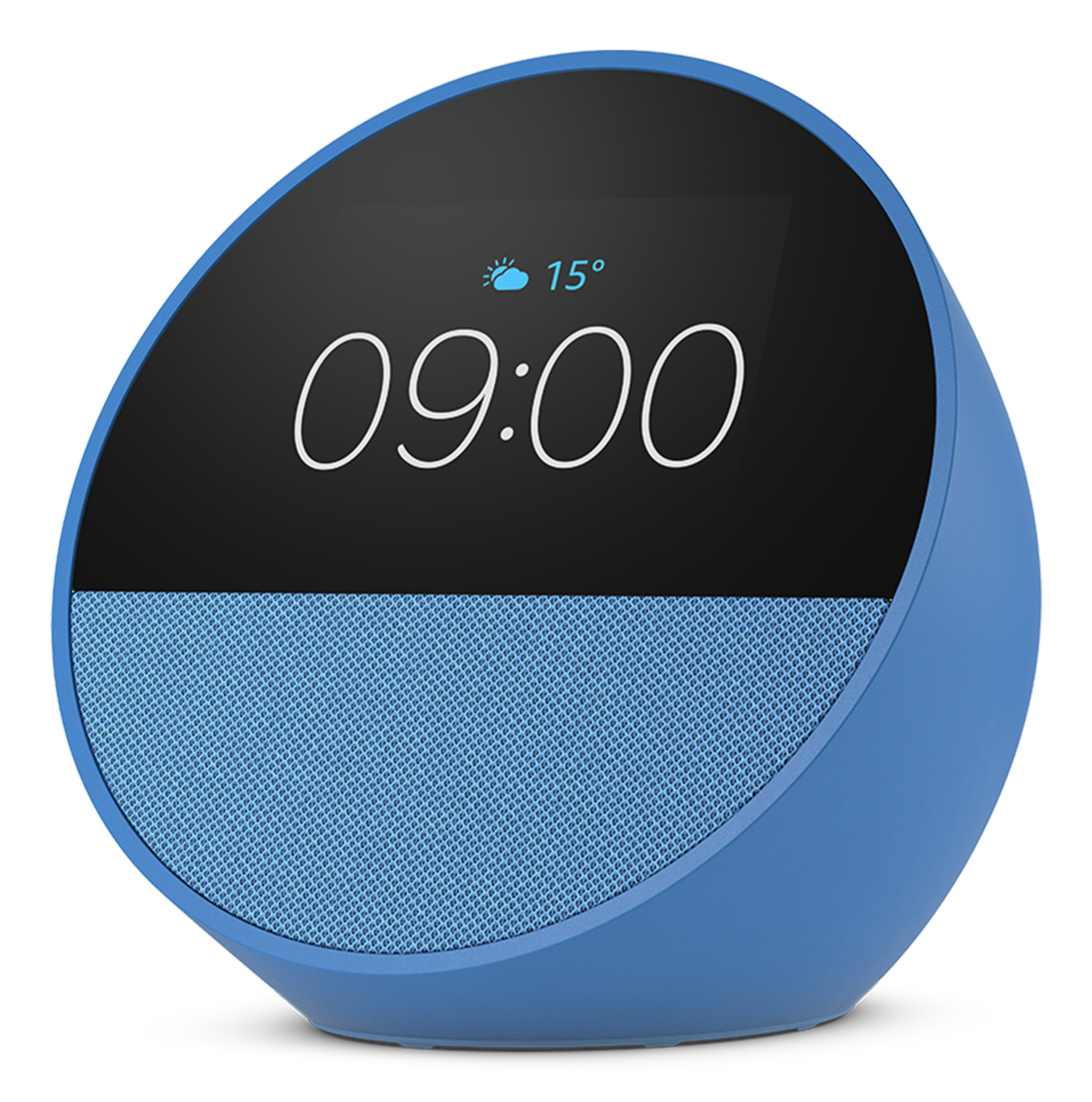 Amazon Boxa inteligenta Echo Spot 2024, Display 2.83", Wi-Fi, Bluetooth,Albastu, 171879