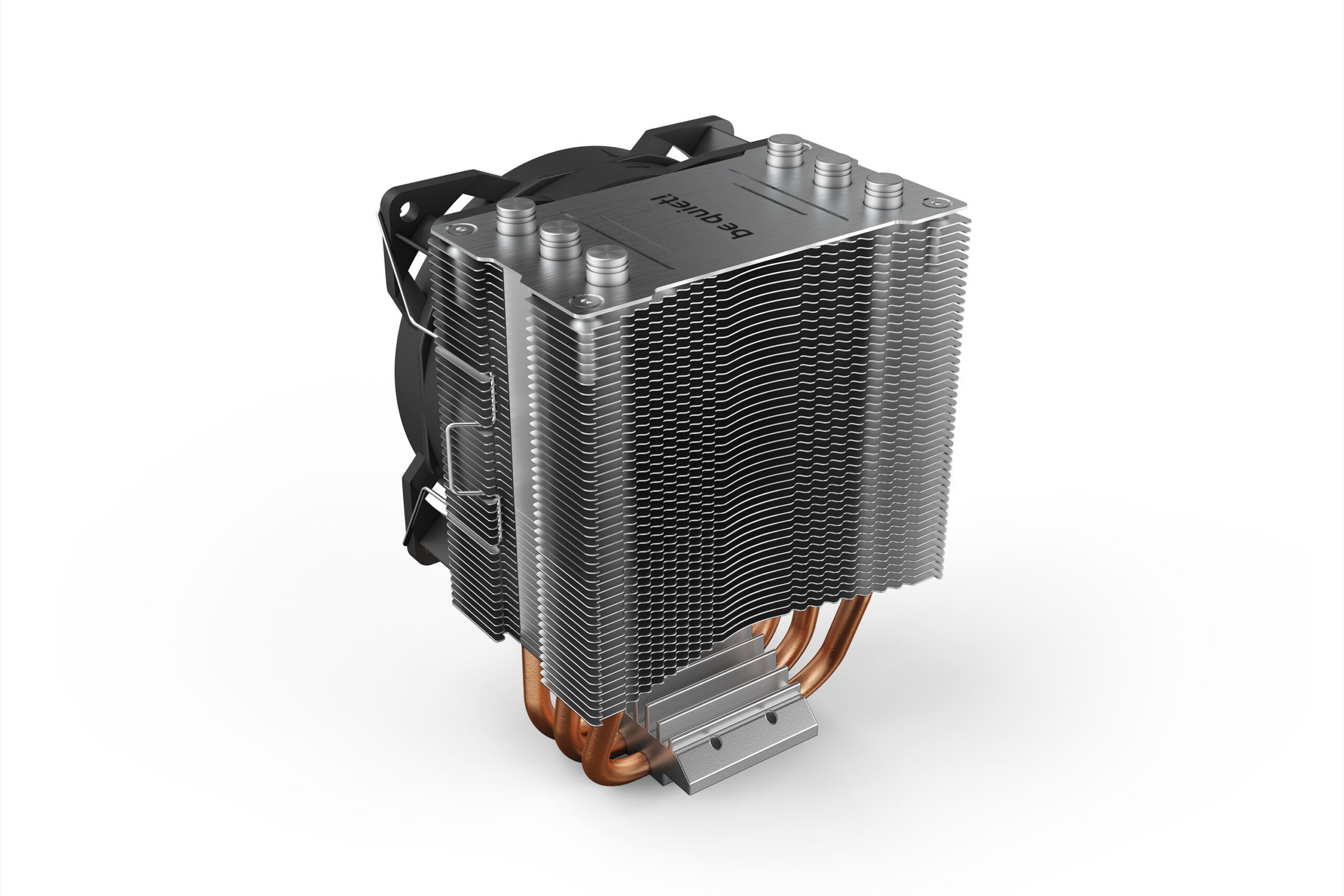Be Quiet COOLER Pure Rock Slim 2,racire aer, Ø6 mm×3 pcs heatpipe, skt. Intel LGA, BK030 - imagine 2