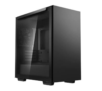 Deepcool CARCASA MACUBE 110, Micro ATX, fara sursa, sticla securizata, 1 x, R-MACUBE110-BKNGM1N-G-1