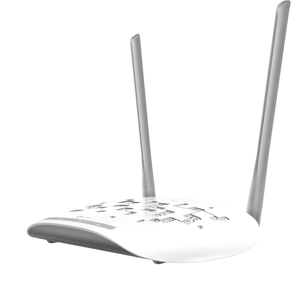 Tp-Link ACCESS POINT wireless 300Mbps, port 10/100Mbps, 2 antene externe, pasiv PoE, 2T2R, TL-WA801N