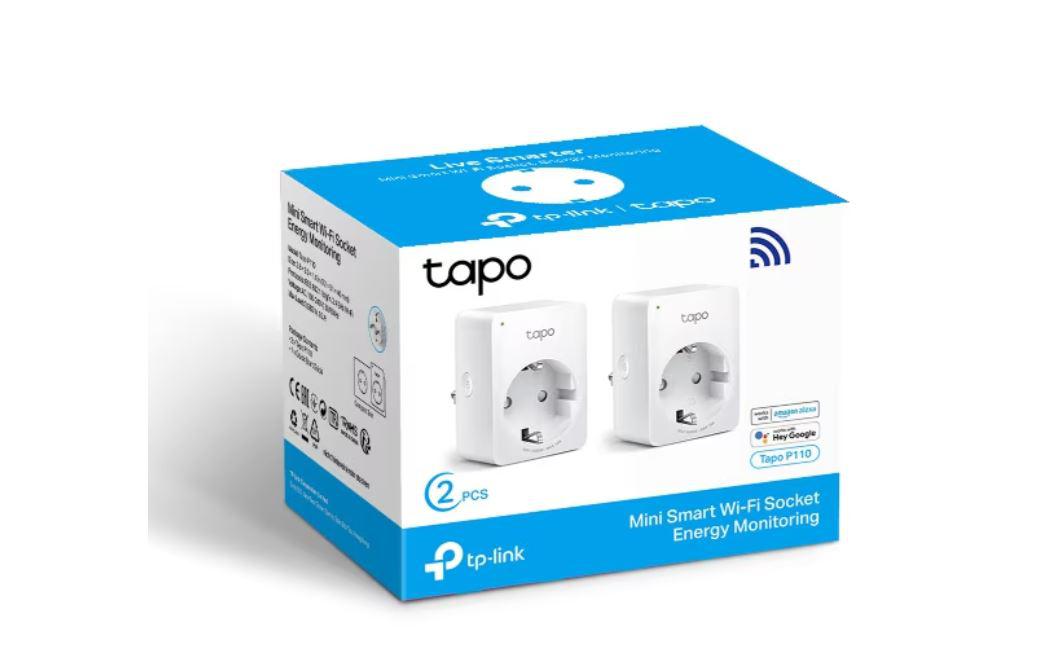 TP-LINK MINI SMART WI-FI SOCKET, Protocol: IEEE 802.11b/g/n, Bluetooth 4.2 (doar, TAPO P110(2-PACK) - imagine 3