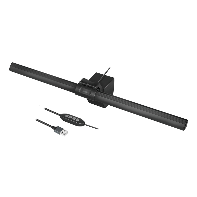 Logilink LAMPA LED, pt. birou, tip bar - se monteaza pe monitor, 3 temp. culoare, inclinare, UA0372