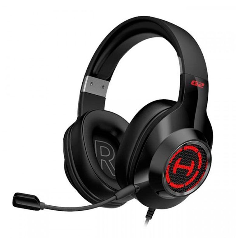 Edifier CASTI, cu fir, gaming, utilizare multimedia, microfon pe casca, detasabil, G2-II-BK