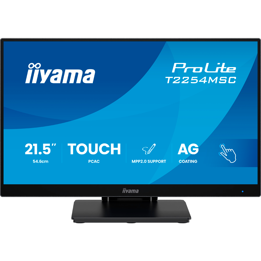 Iiyama ProLite - LED monitor 22 inch 21.5 inch viewable touchscreen 1920 x 1080 Full, T2254MSC-B2AG