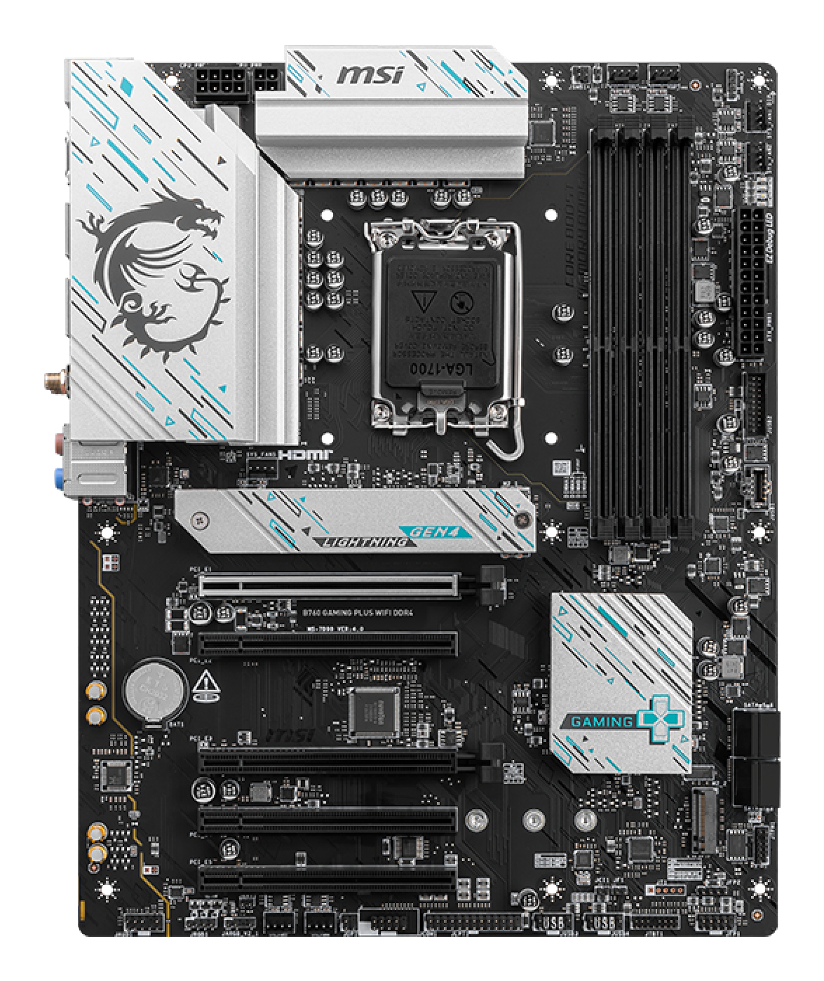 MSI, B760 GAMING PLUS WIFI DDR4 - imagine 2